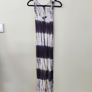 Tie dye maxi dress size small #72
